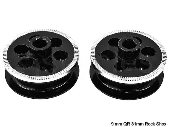 SRAM Rise 40 Front Wheel Hub Conversion Caps