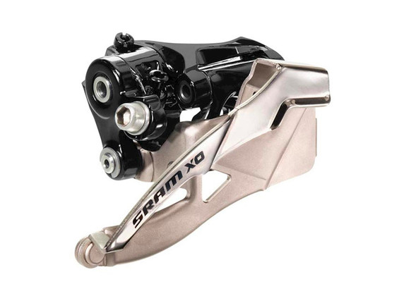 SRAM X0 Low Clamp Top Pull 3x10 Speed Front Derailleur - 38.2mm