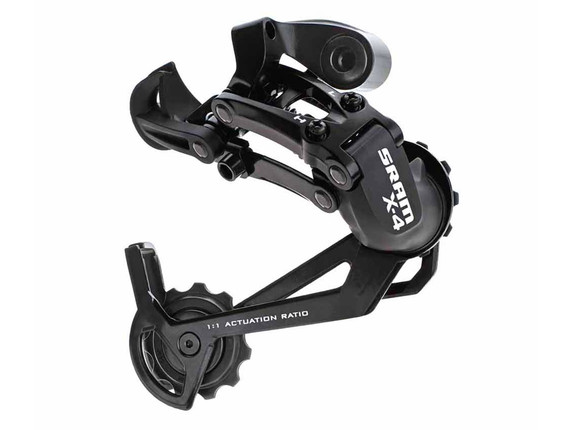 SRAM X4 8 Speed Rear Derailleur - Black