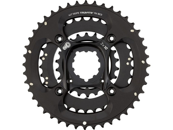 Truvativ Sram X0 3x10 Chainring Set w/Spider - 104/64mm BCD