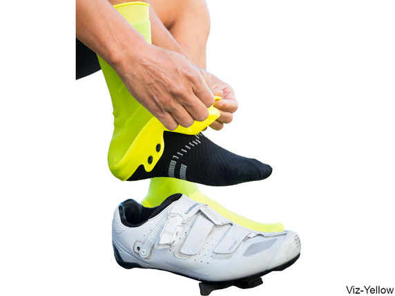 VeloToze Silicone Tall Shoe Cover w/ Snaps White