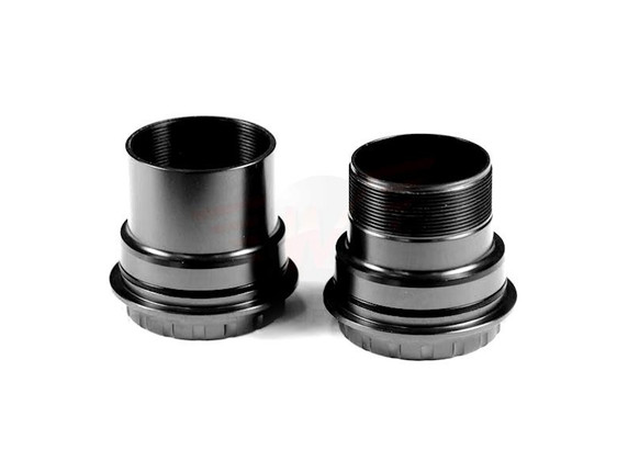 Wheels MFG BB30-Outboard Angular Contact 24mm Shimano Bottom Bracket  - Black