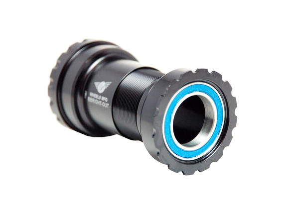 Wheels MFG BBright-Outboard ABEC-3 - PF46 24mm Shimano Bottom Bracket - Black