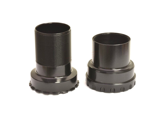 Wheels MFG BBright-Outboard ABEC-3 - PF46 30mm Bottom Bracket - Black