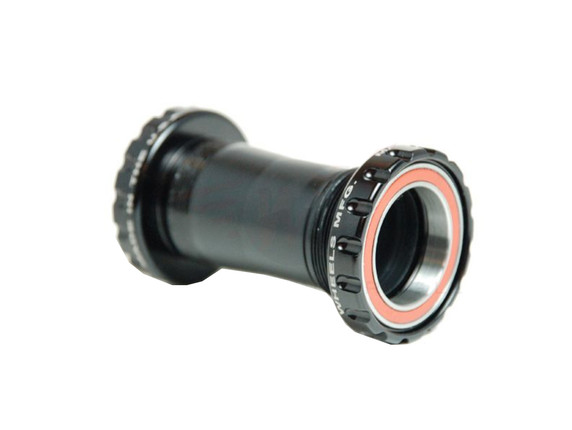 Wheels MFG BSA Threaded to 30mm Angular Contact Bottom Bracket - Black