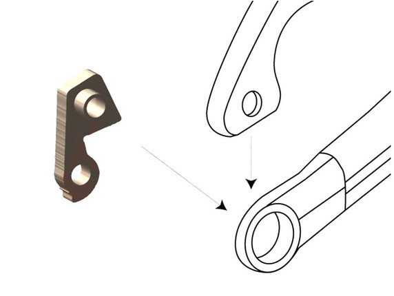 Wheels MFG Derailleur Hanger 132 - Trek