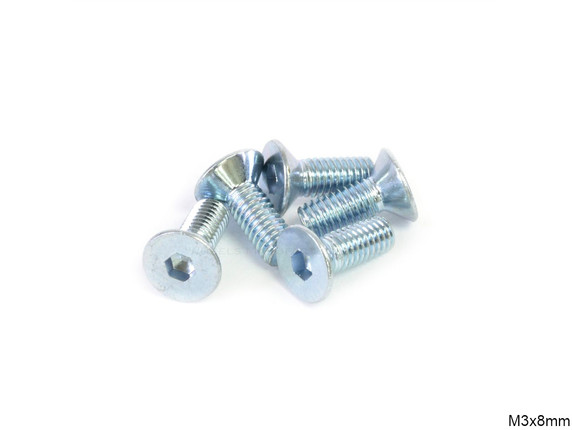 Wheels MFG Flat Head Derailleur Hangers Screws (5pcs)