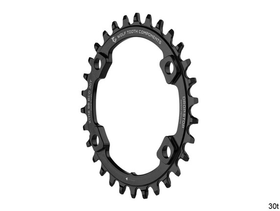 Wolf Tooth 96 BCD 4 Bolt Chainrings For XT M8000 / SLX M7000 Drop-Stop ST