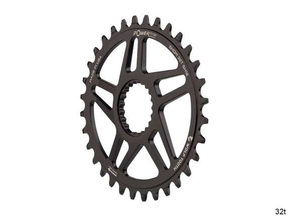 Wolf Tooth Direct Mount Elliptical Shimano Hyperglide+ 12 Speed Chainrings for Shimano Cranks