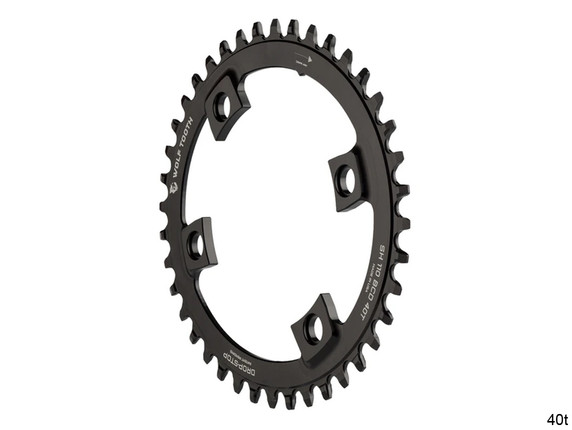 Wolf Tooth Elliptical 110 BCD Asymmetric 4-Bolt for Shimano Cranks