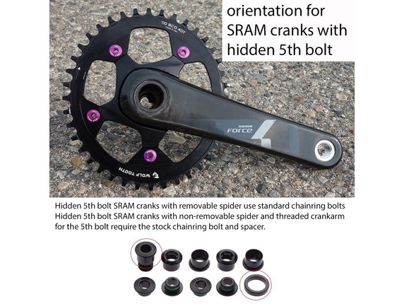 Wolf Tooth Elliptical 110 BCD Gravel / CX / Road Chainrings