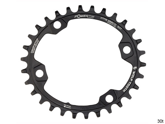 Wolf Tooth Elliptical 96mm BCD Chainrings for Shimano XT M8000 and SLX M7000