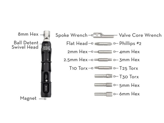 Wolf Tooth EnCase System Hex Bit Wrench Multi Tool