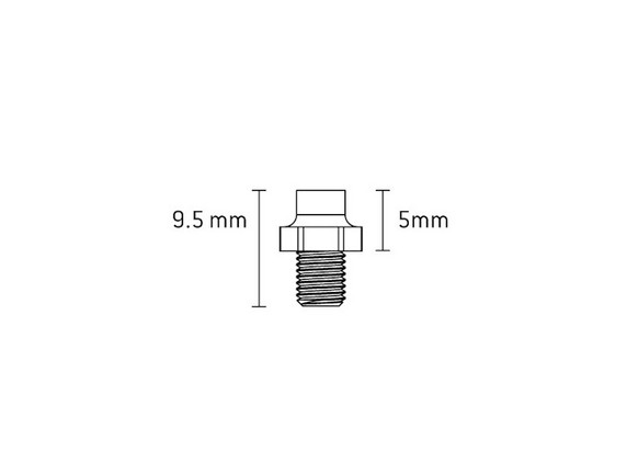 Xpedo Replacement Straight Pin Kit
