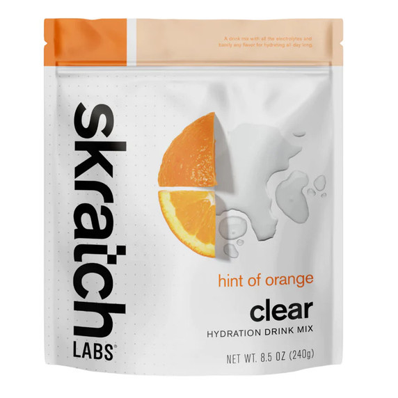 Skratch Labs Hint of Orange Clear Hydration Drink Mix 240g