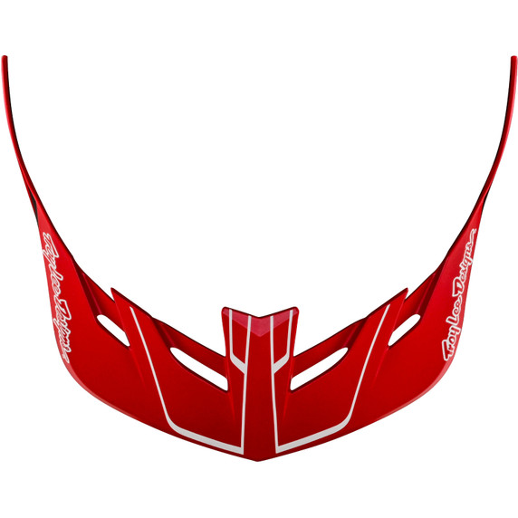 Troy Lee Designs Flowline SE AS Pinstripe Red MTB Helmet