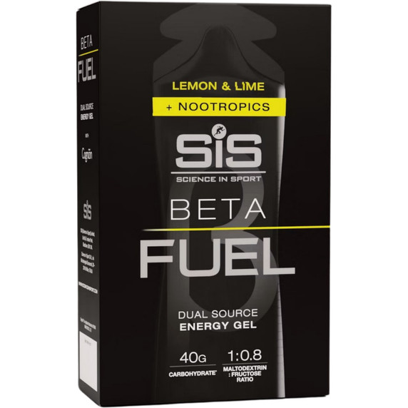 SIS Gel Beta Fuel+ Nootropics 6 x 60ml Lemon Lime