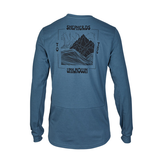 Fox Ranger DR LS Graphic Dark Vintage Blue