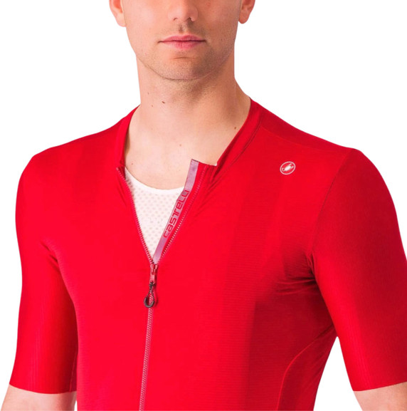 Castelli Espresso Jersey Rich Red/Deep Bordeaux