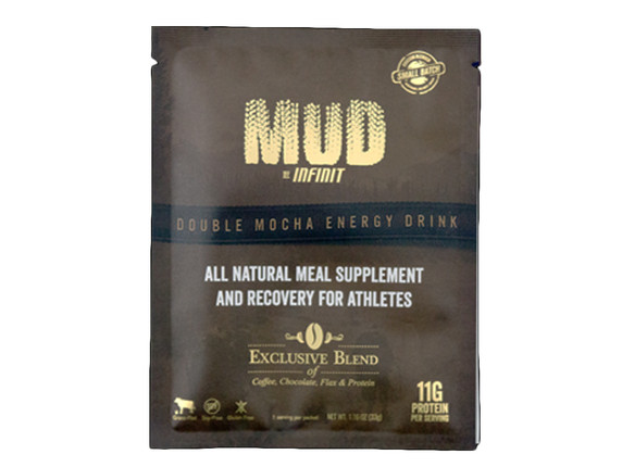 Infinit Nutrition Mud Pre Workout Meal Supplement Single Serve 10 Pack - Double Mocha