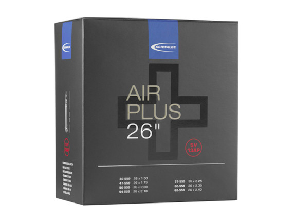 Schwalbe SV13AP Air Plus Presta Valve Inner Tube 26 x 1.5 - 2.4 - 26 X 1.5 - 2.4 - 40mm valve