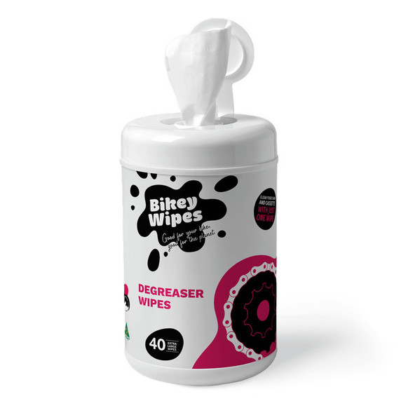 Bikey Wipes Degreaser Wipes 40pcs