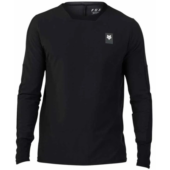 Fox Defend Black Thermal Jersey