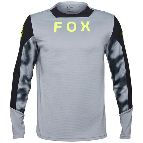 Fox Defend Taunt Steel Grey LS Jersey
