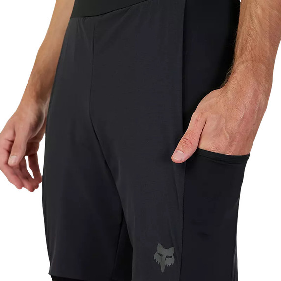 Fox Flexair Ascent Black Cargo Bibshorts