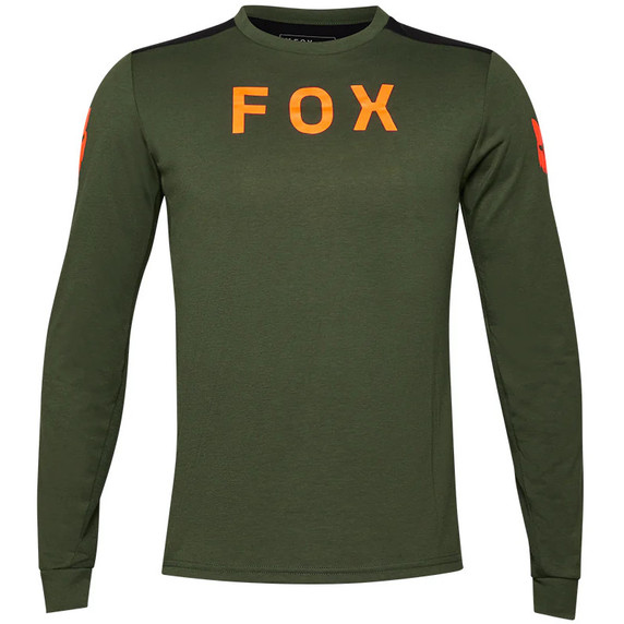 Fox Ranger DriRelease Aviation Dark Sage LS Jersey