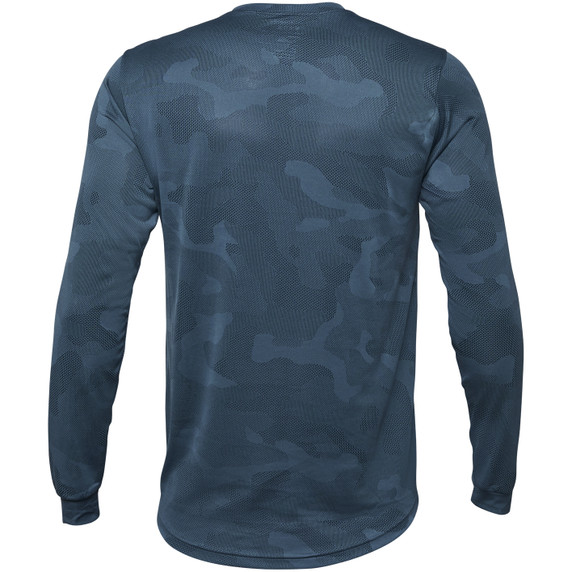 Fox Ranger Tru Dri Dark Vintage Blue LS Jersey