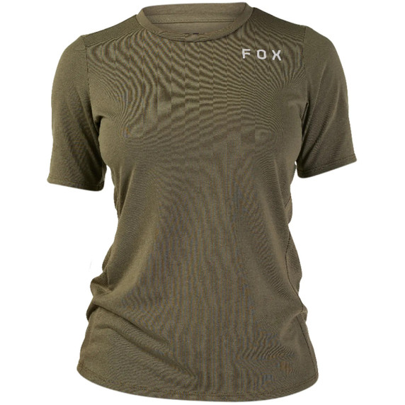 Fox Womens Ranger DR SS Jersey Olive Green