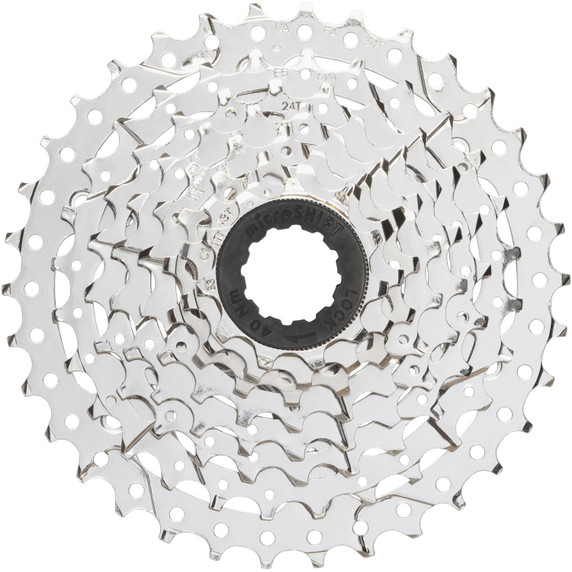 Microshift Mezzo CS-H082 Silver 8spd 11-34t Cassette