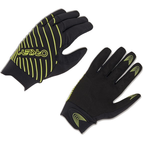 Oakley Drop In 2.0 Mens Black/Lt Green MTB Gloves