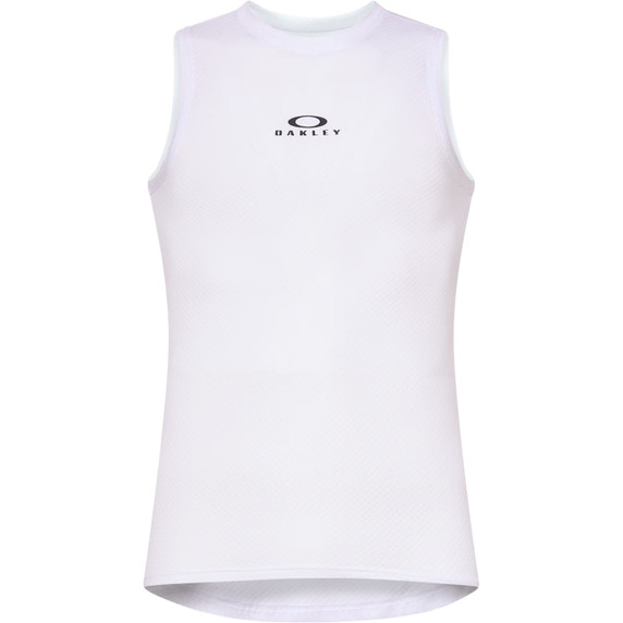 Oakley Endurance Mens White Road Sleeveless Baselayer