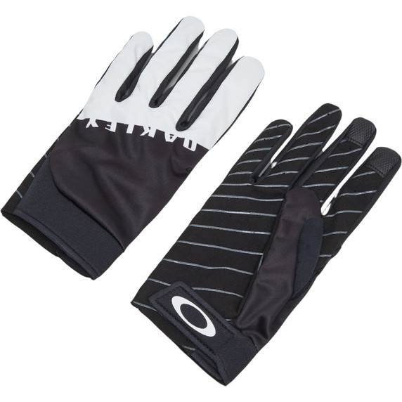 Oakley Icon Classic Mens Black/White Road Gloves