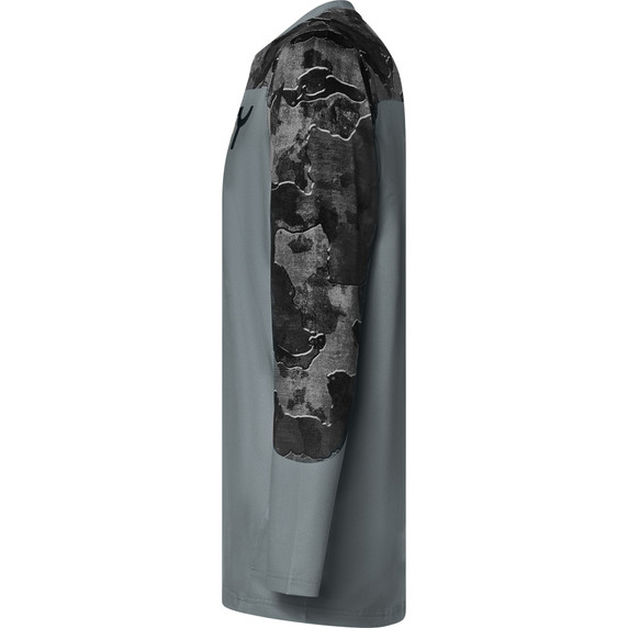 Oakley Maven Coast Mens Metal Camo Black MTB LS Jersey