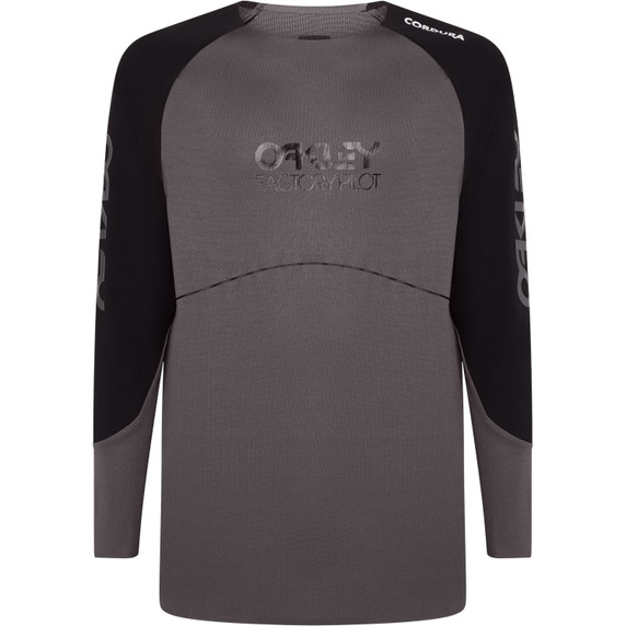 Oakley Maven Scrub Mens Black/Grey MTB LS Jersey