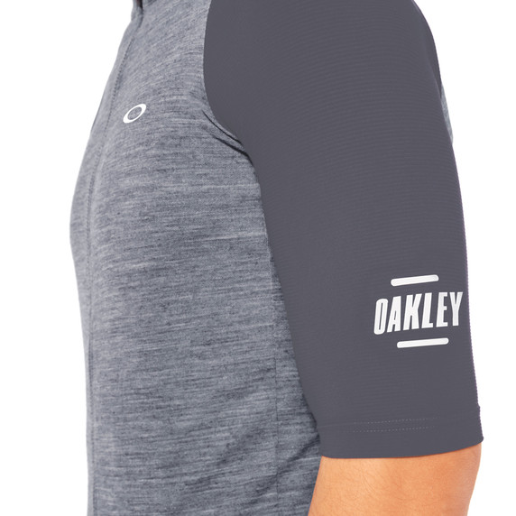 Oakley Off Grid Jersey Mens Blackout Road SS Jersey