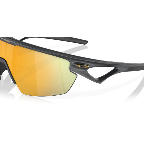 Oakley Sphaera Sunglasses Matte Carbon Prizm 24K lens