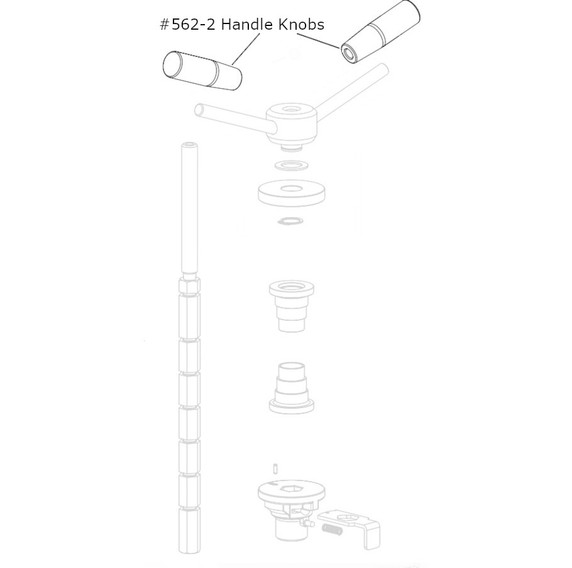 Park Tool # 526-2 Part Replace Handle Knob