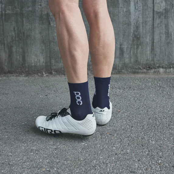 POC Essential Road Turmaline Navy Short Sock