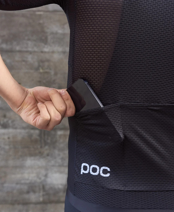 POC Mens Air Jersey Uranium Black Jersey X-Large