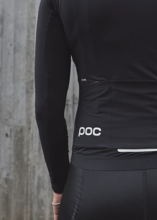 POC Womens Ambient Thermal Uranium Black Jersey