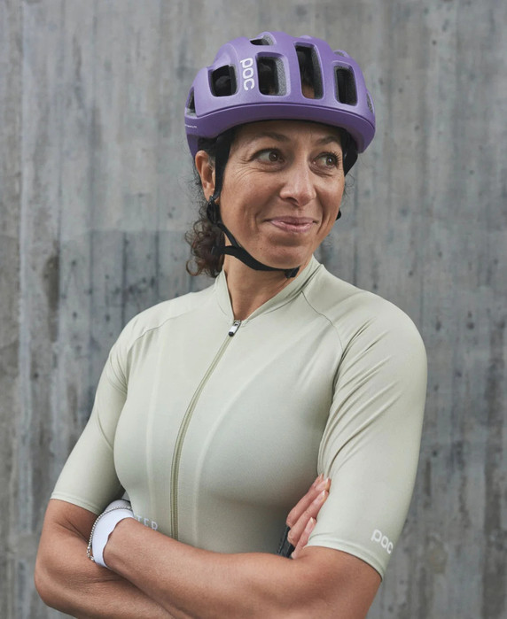 POC Womens Pristine Print Prehnite Green Jersey