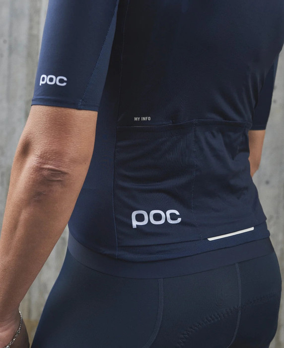 POC Womens Pristine Turmaline Navy Jersey XLarge