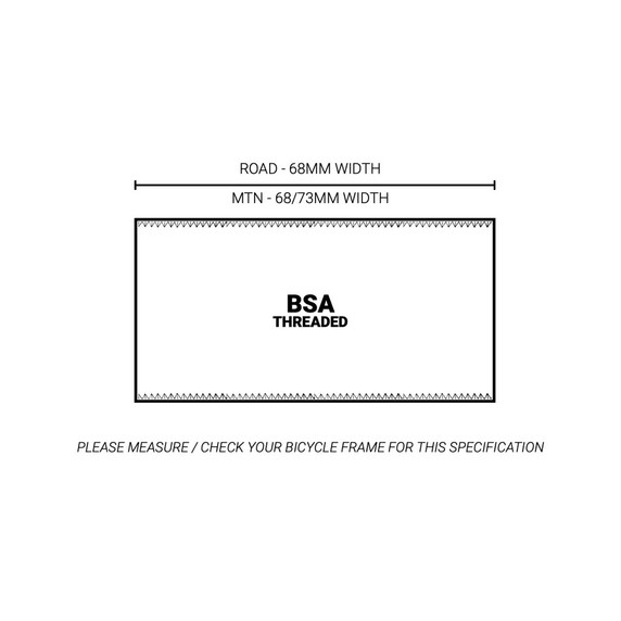 Praxis M24 BSA Eng Threaded Bottom Bracket (SRAM GXP Cranks)