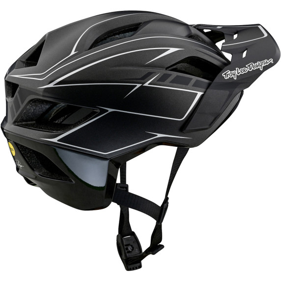 Troy Lee Designs Flowline SE AS Charcoal / Blk MTB Helmet