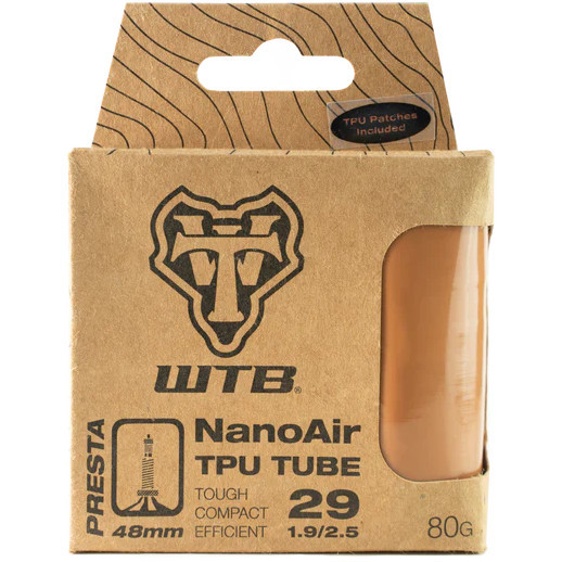 WTB NanoAir TPU Tan 29x1.9/2.5" 48mm Presta Tube