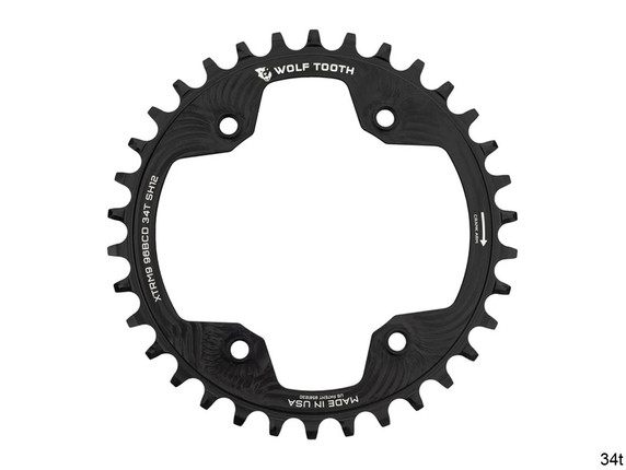 Wolf Tooth 96mm BCD Chainrings for Shimano XTR M9000 and M9020